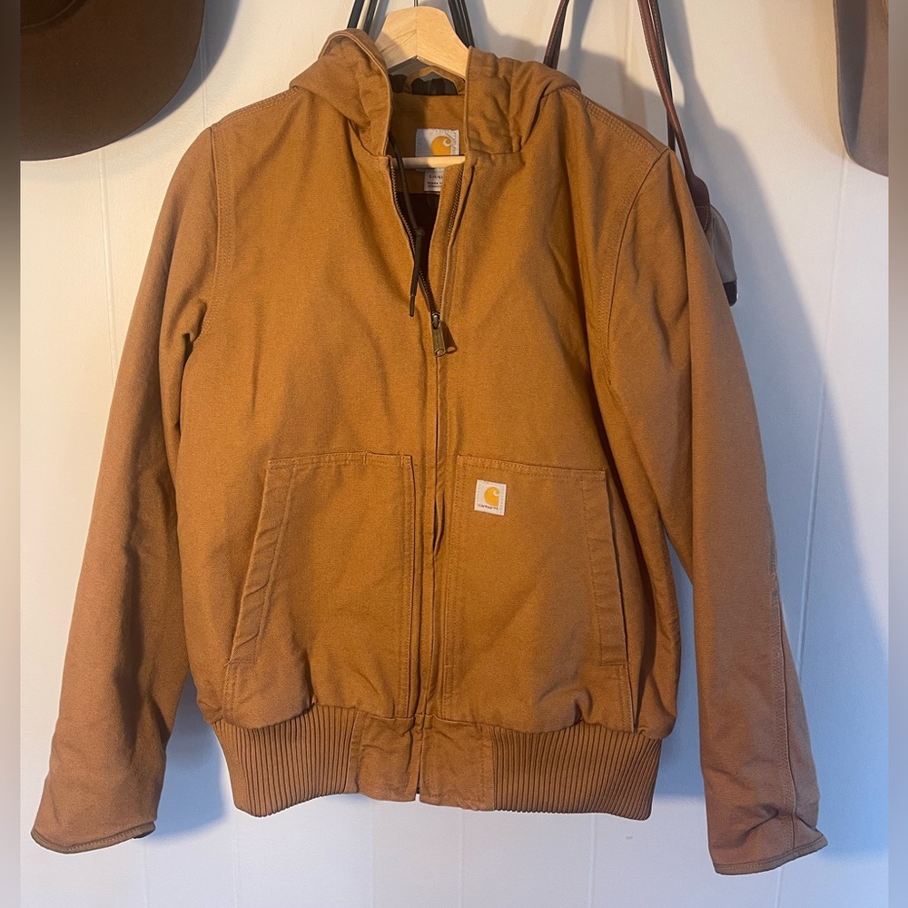 Carhartt Women’s Loose Fit Washed Duck Insulated Active Jacket